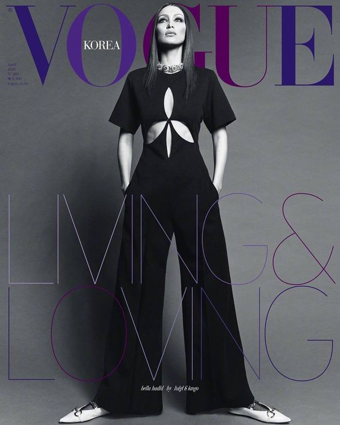Bella Hadid @ Vogue Korea April 2020