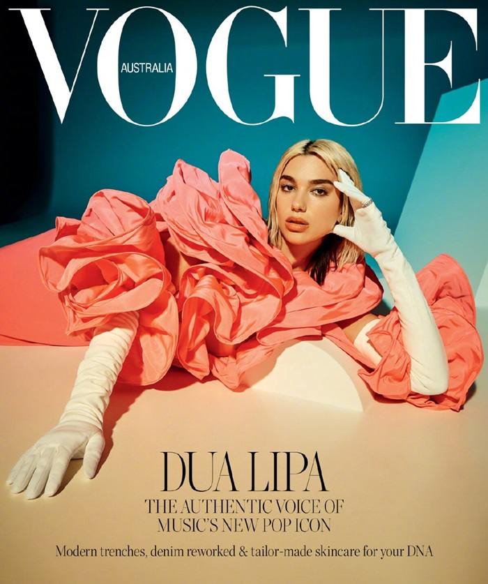 Dua Lipa @ Vogue Australia April 2020