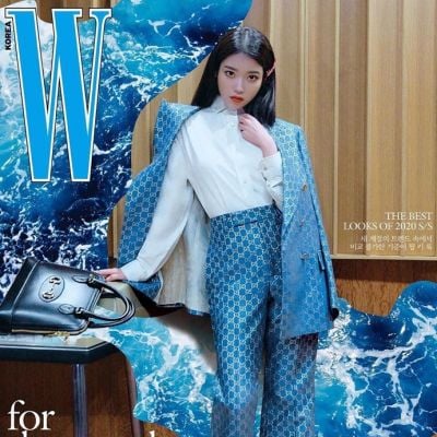 IU @ W Korea April 2020