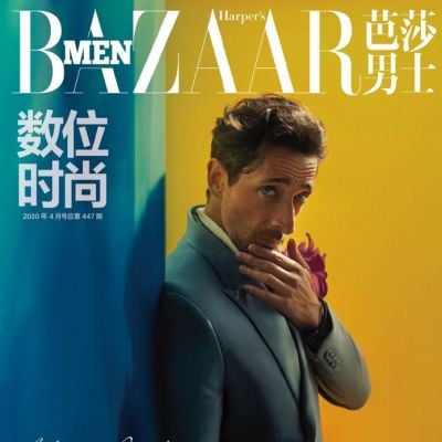 Adrien Brody @ Harpers Bazaar MEN China April 2020