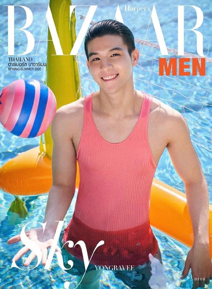 สกาย-วงศ์รวี @ Harper's Bazaar Men Thailand S/S 2020