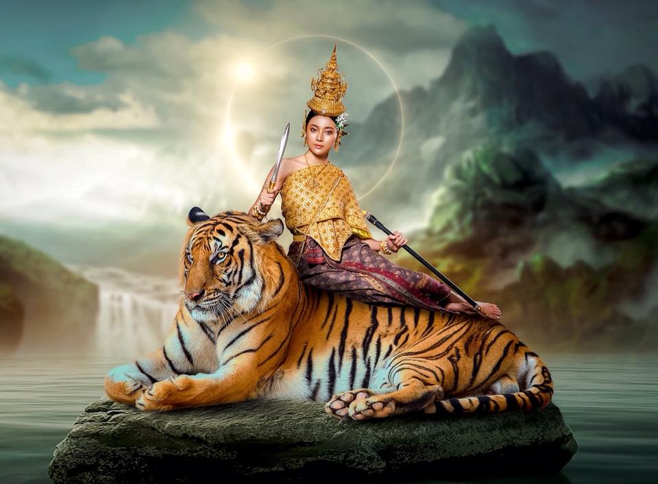 Koraka Devi - goddess Songkran, Thailand 2020