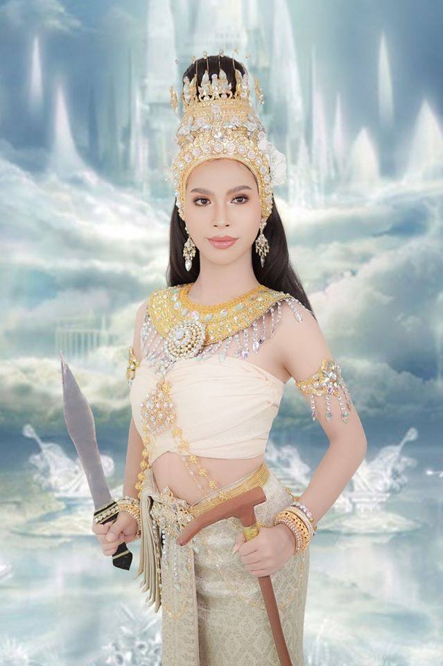 Koraka Devi - goddess Songkran, Thailand 2020
