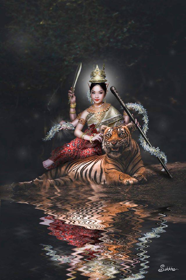 Koraka Devi - goddess Songkran, Thailand 2020