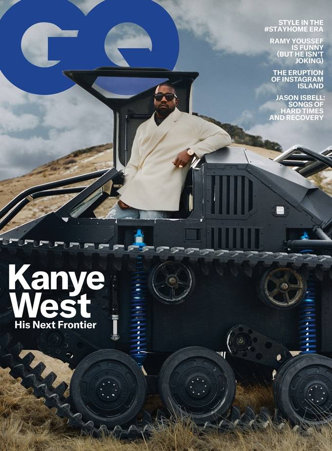 Kanye West @ GQ US May 2020