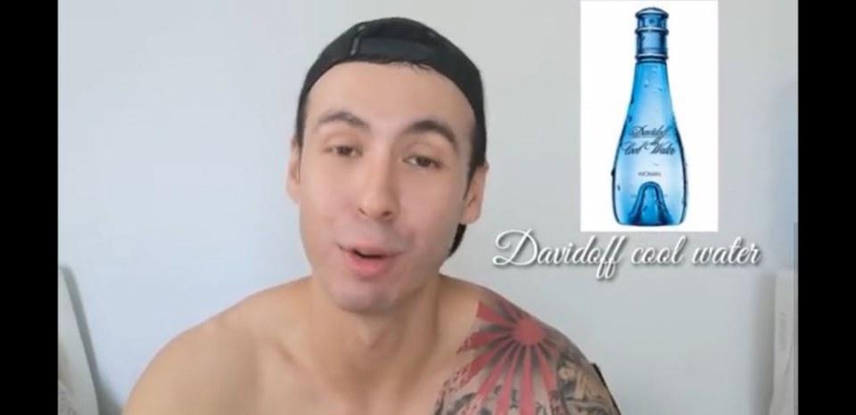 Davidoff cool water.