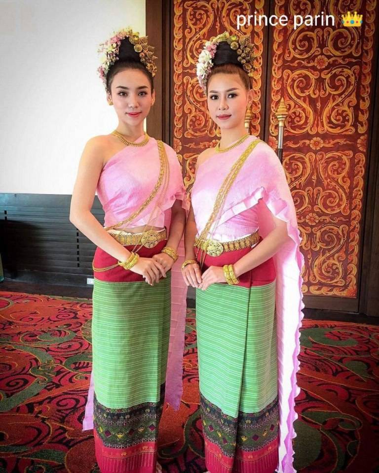 Tai yuan ethnic - Lanna traditional costume, Thailand