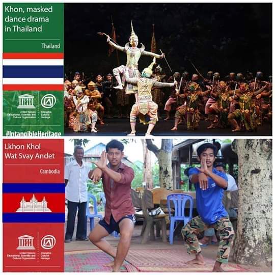 Khon, masked dance drama in Thailand