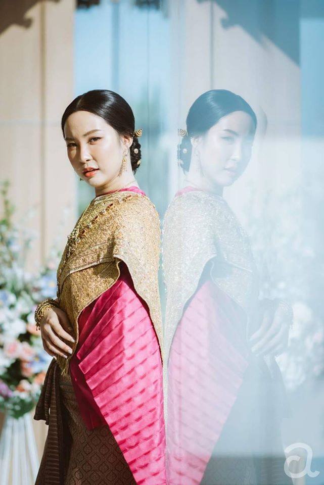 Thai wedding dress | Thailand “ชุดไทยจันทร์โสมา”