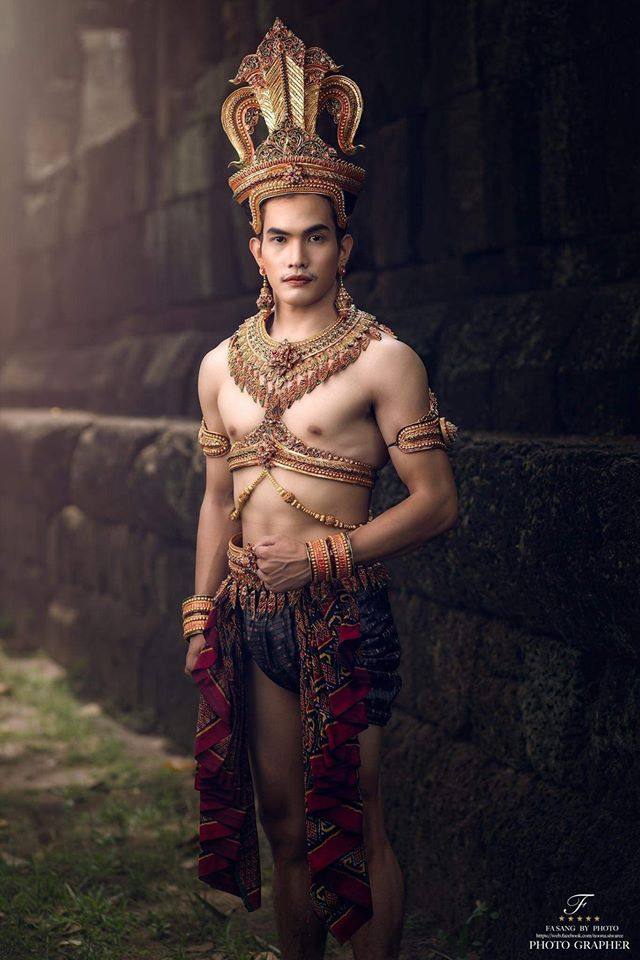Thai guy and traditional outfit | Thailand