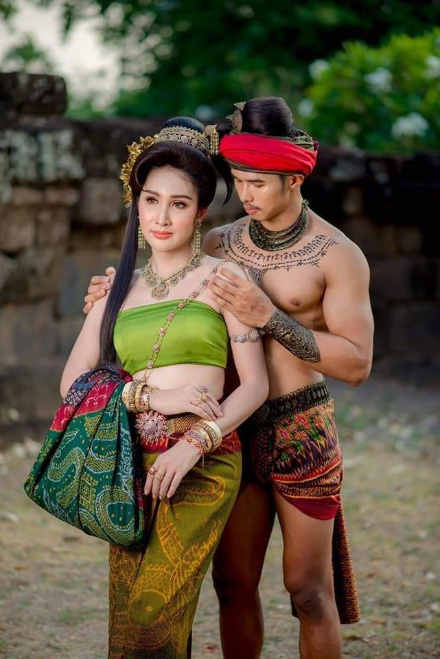 Thailand traditional outfit, Northeastern | นางไอ่คำ ตำนานอีสาน