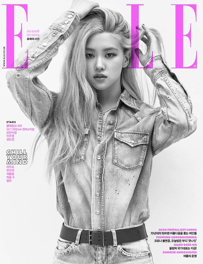 (BLACKPINK) Rosé @ Elle Korea July 2020