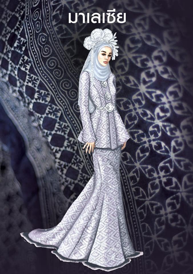 Malaysia | Wedding dress around the world