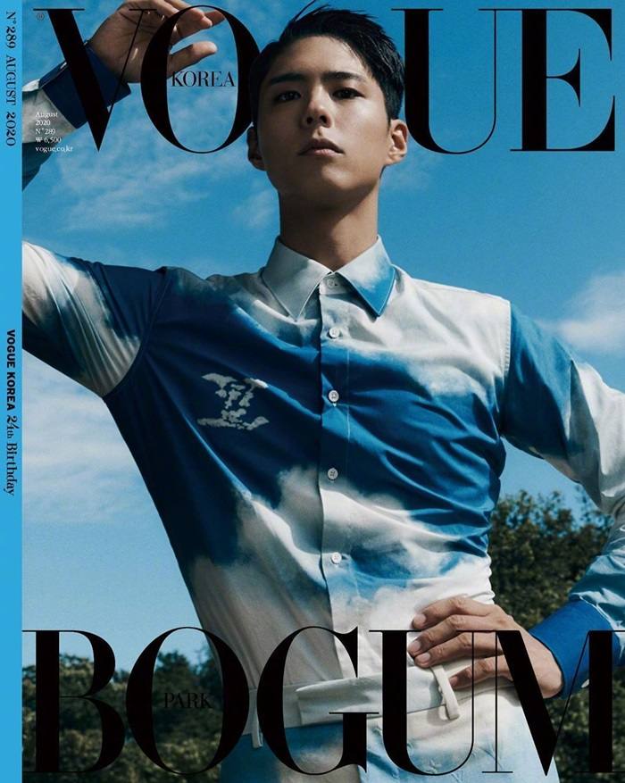 Park Bo Gum @ Vogue Korea August 2020