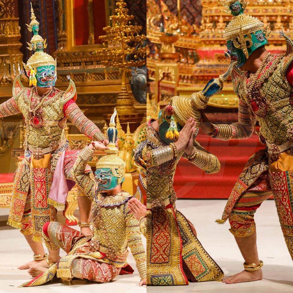 โขนพระราชทาน๒๕๖๑ พิเภกสวามิพักดิ์ | Khon masked dance drama in Thailand 🇹🇭