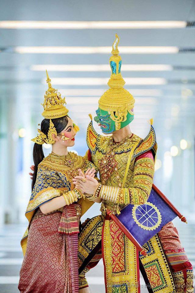 โขนพระราชทาน๒๕๖๑ พิเภกสวามิภักดิ์ | Khon masked dance drama in Thailand 🇹🇭