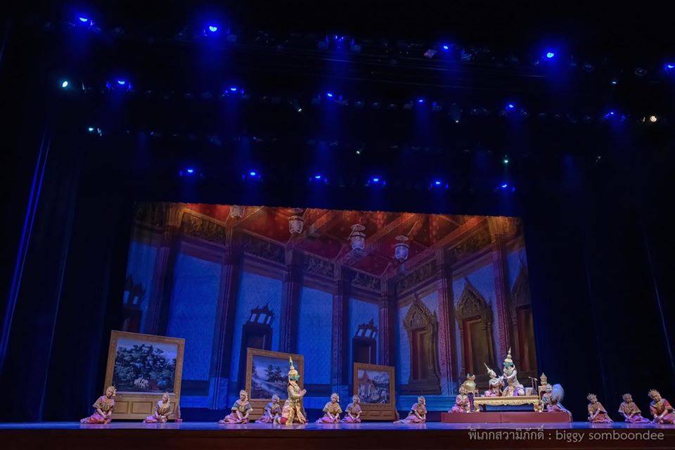 โขนพระราชทาน๒๕๖๑ พิเภกสวามิภักดิ์ | Khon masked dance drama in Thailand 🇹🇭