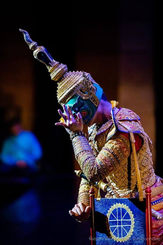 โขนพระราชทาน๒๕๖๑ พิเภกสวามิภักดิ์ | Khon masked dance drama in Thailand 🇹🇭