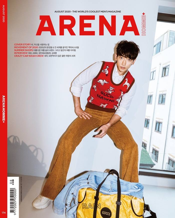 Rain @ Arena Homme+Korea August 2020