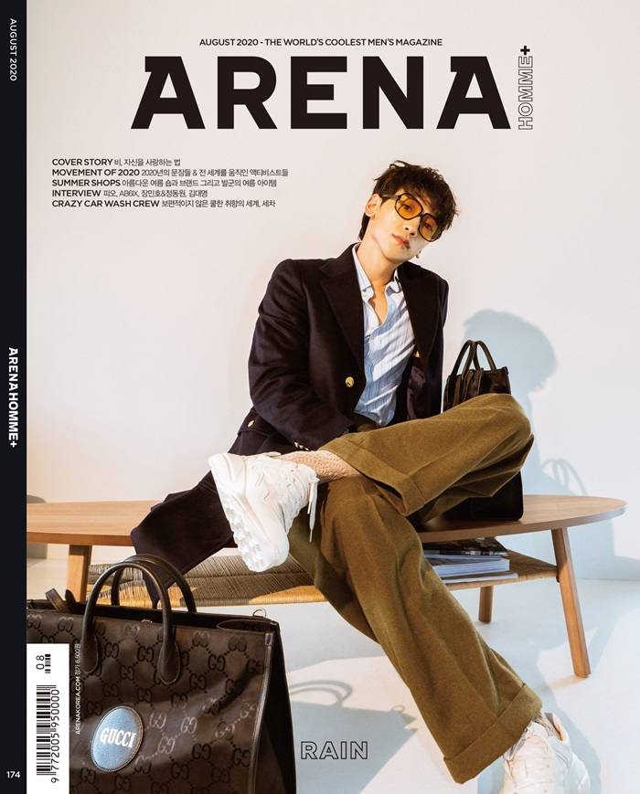 Rain @ Arena Homme+Korea August 2020