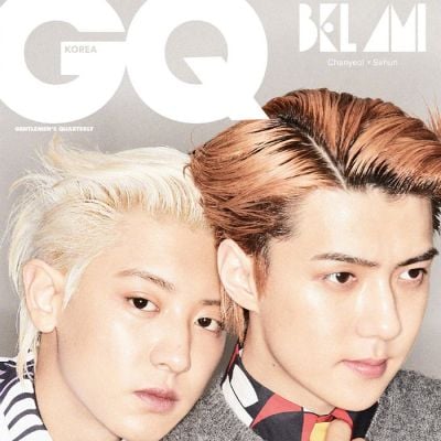 Sehun & Chanyeol @ GQ Korea August 2020