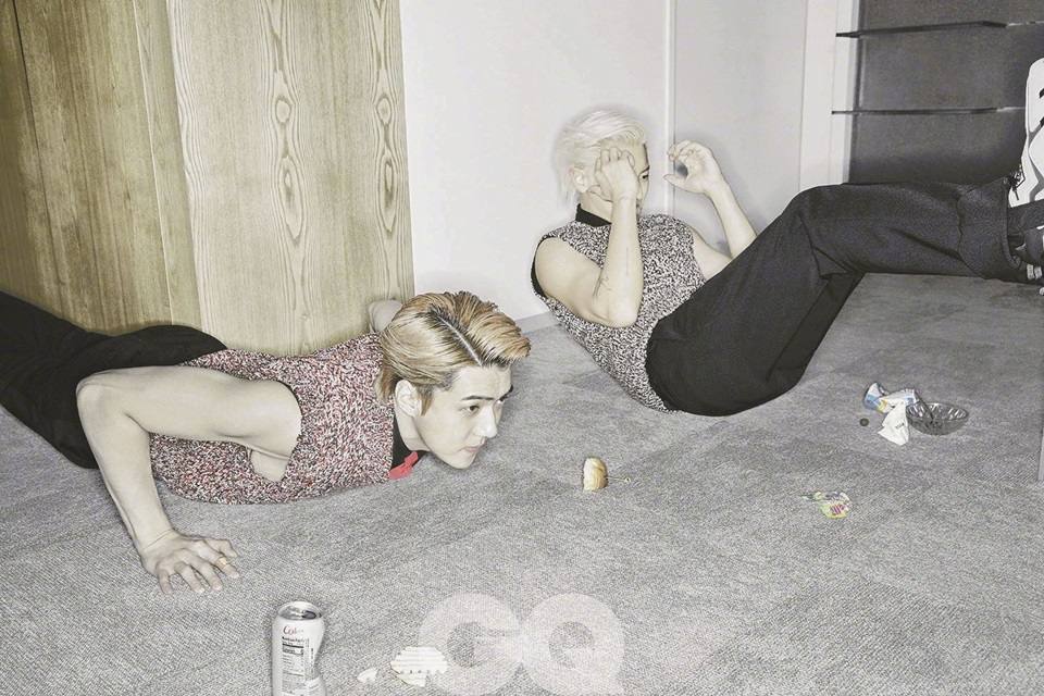 Sehun & Chanyeol @ GQ Korea August 2020