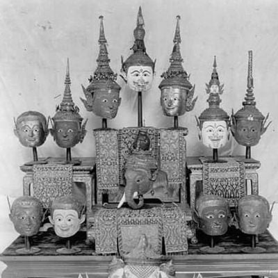 Thailand 🇹🇭 | The Khon mask dance in the reign of King Rama VI.