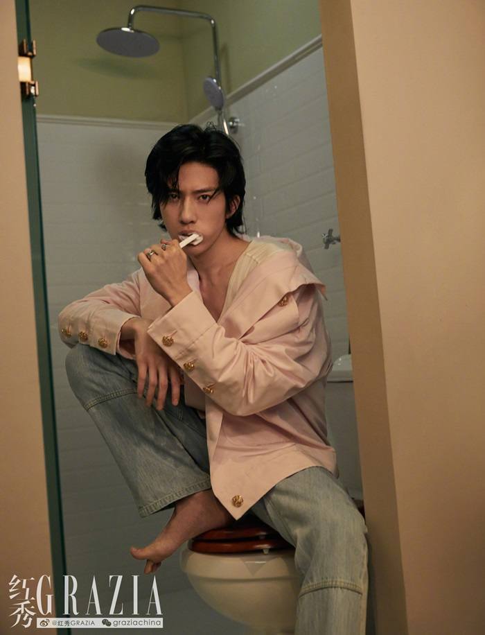 Jing Boran @ Grazia China August 2020