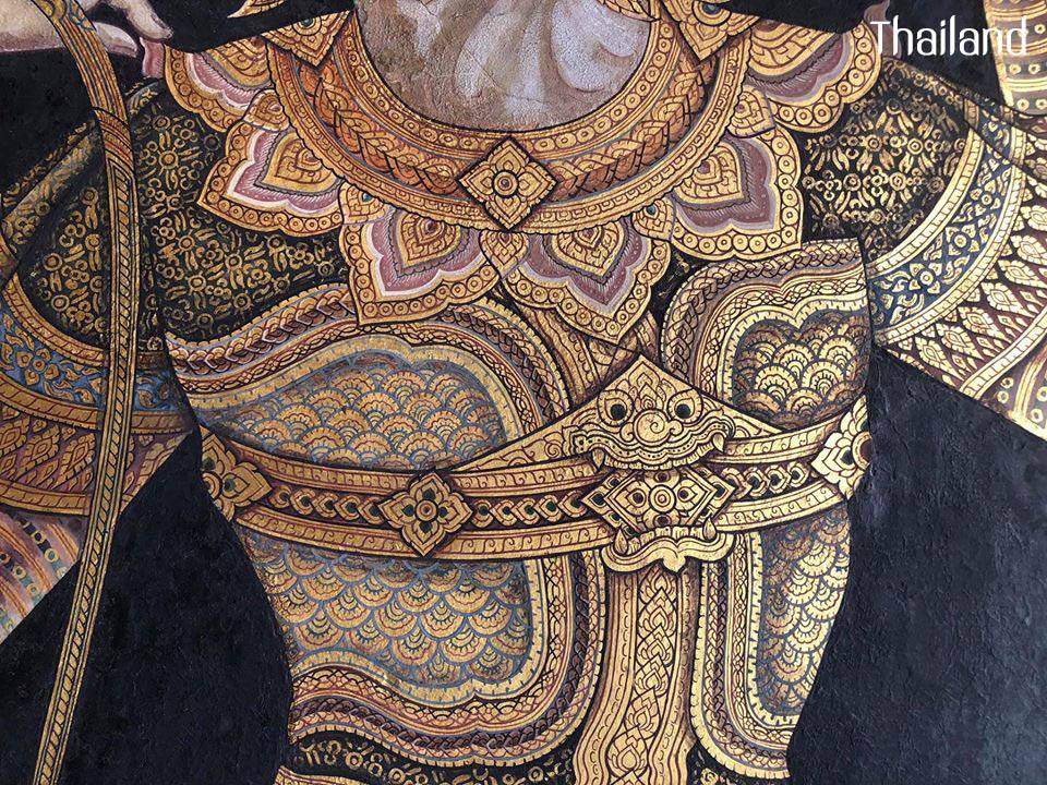 THAILAND🇹🇭 | Thai armor on the mural of Wat Phra Kaew, Bangkok