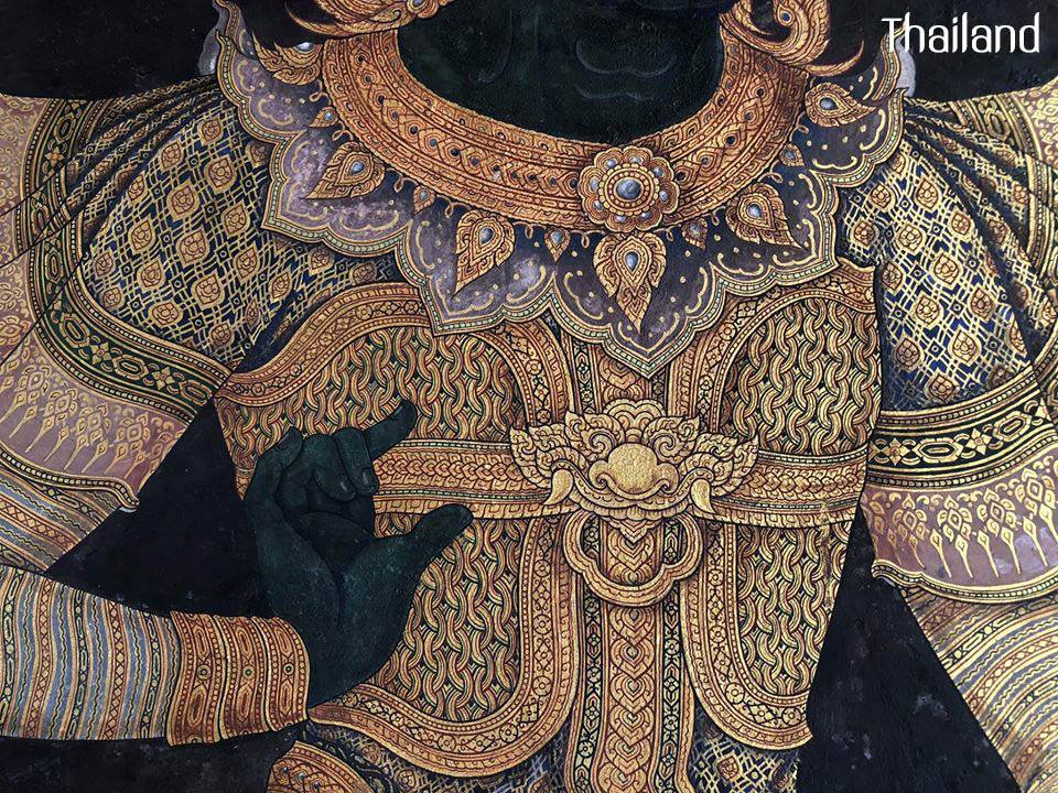 THAILAND🇹🇭 | Thai armor on the mural of Wat Phra Kaew, Bangkok