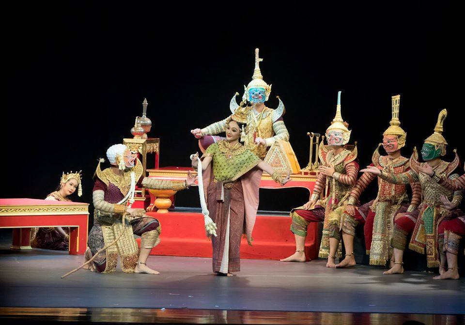 Thailand 🇹🇭 | “ไพจิตราสูร” Khon masked dance drama in Thailand