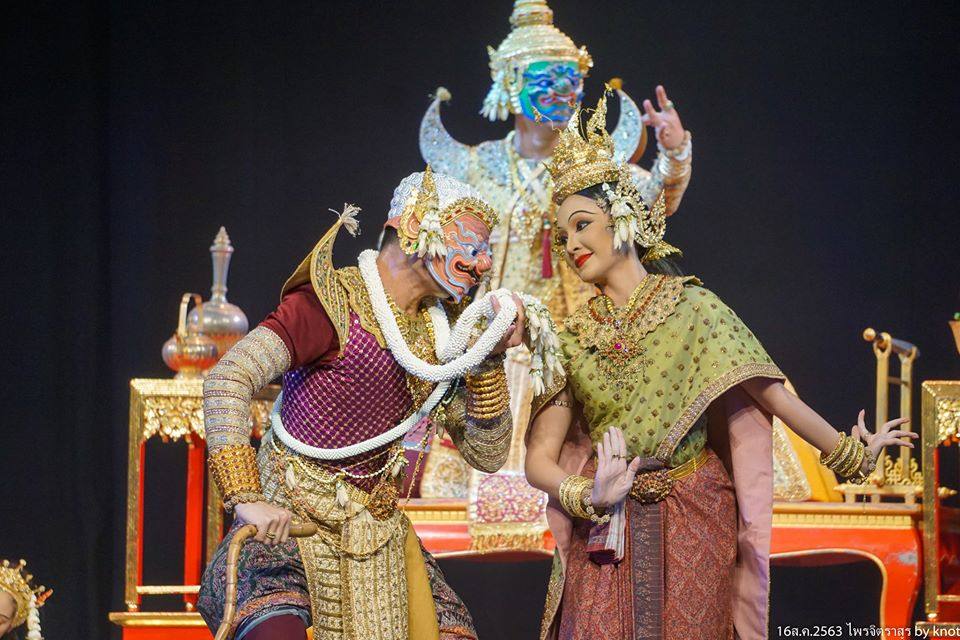 Thailand 🇹🇭 | “ไพจิตราสูร” Khon masked dance drama in Thailand