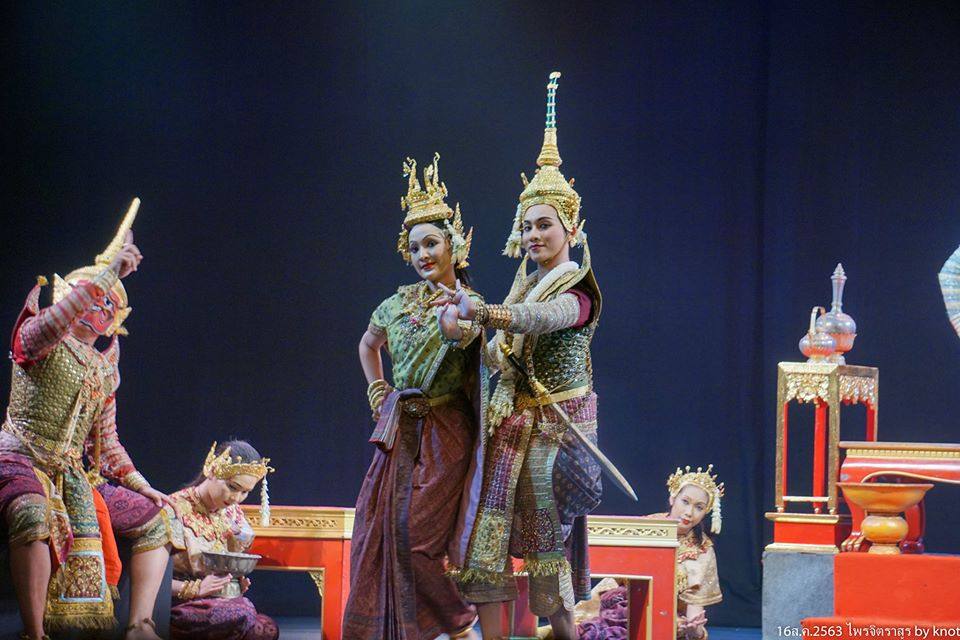 Thailand 🇹🇭 | “ไพจิตราสูร” Khon masked dance drama in Thailand