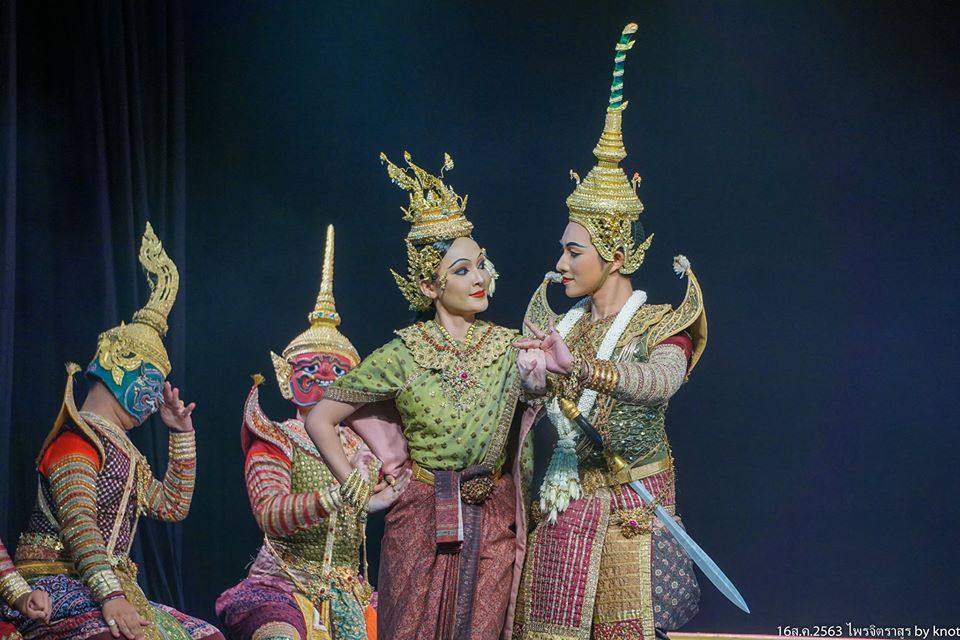 Thailand 🇹🇭 | “ไพจิตราสูร” Khon masked dance drama in Thailand