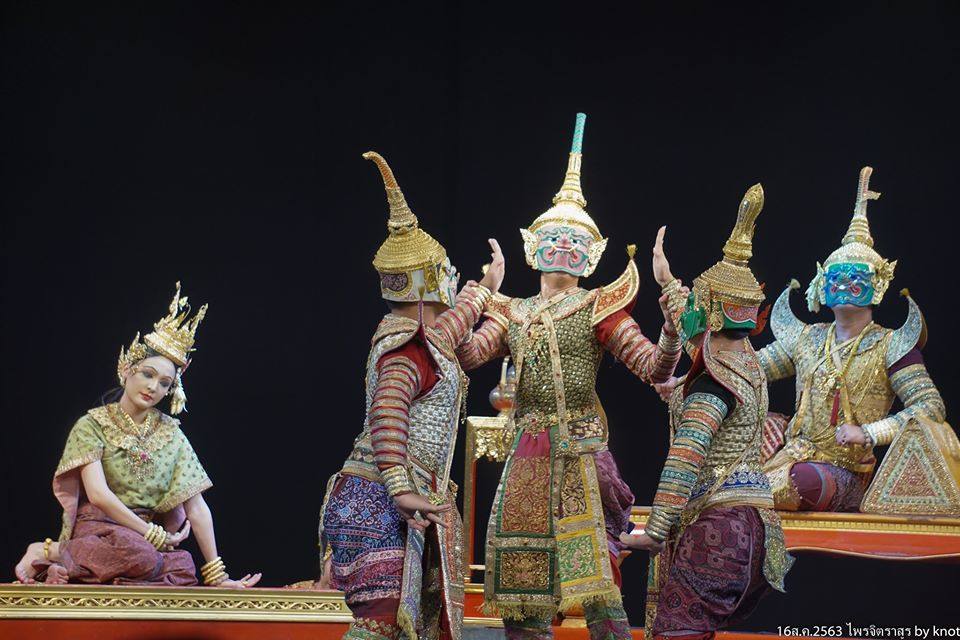 Thailand 🇹🇭 | “ไพจิตราสูร” Khon masked dance drama in Thailand