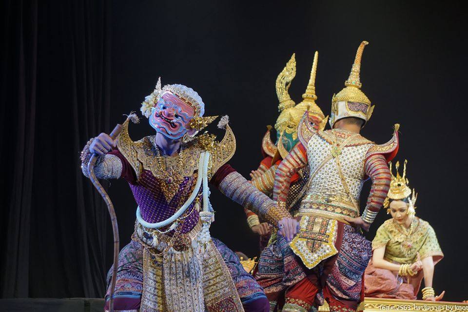 Thailand 🇹🇭 | “ไพจิตราสูร” Khon masked dance drama in Thailand