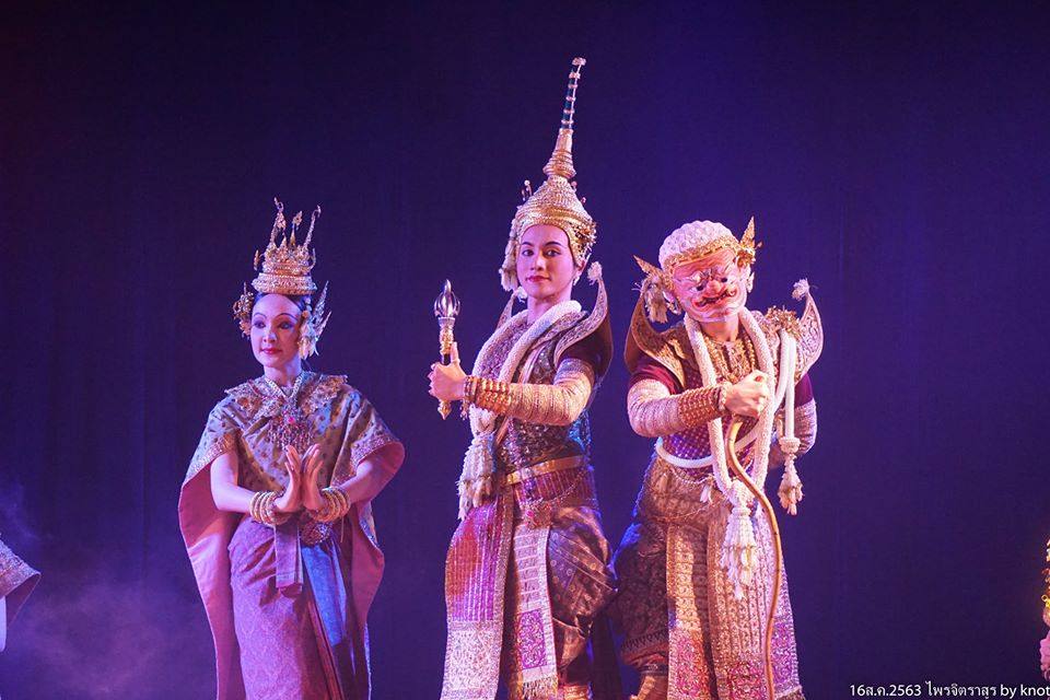 Thailand 🇹🇭 | “ไพจิตราสูร” Khon masked dance drama in Thailand