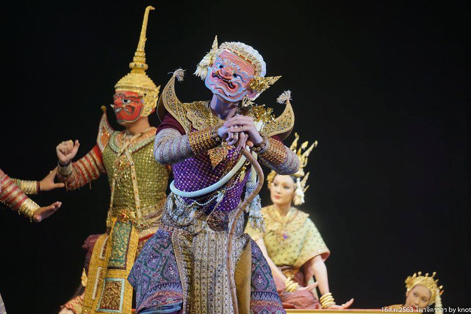 Thailand 🇹🇭 | “ไพจิตราสูร” Khon masked dance drama in Thailand