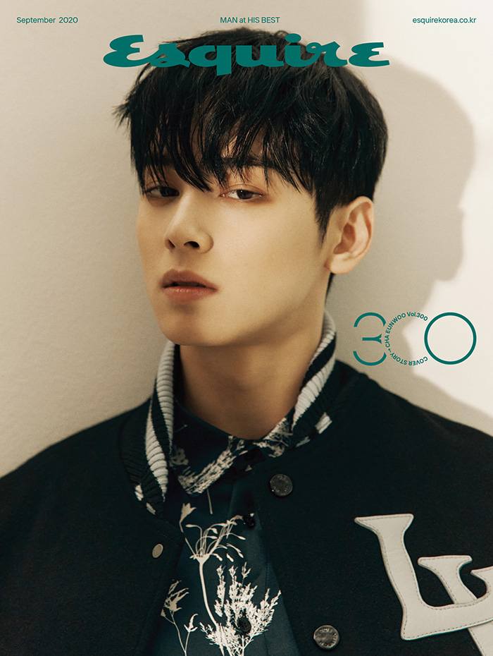 Cha Eun Woo @ Esquire Korea September 2020