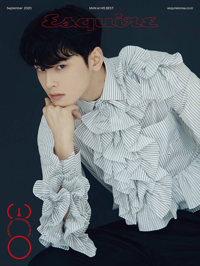 Cha Eun Woo @ Esquire Korea September 2020