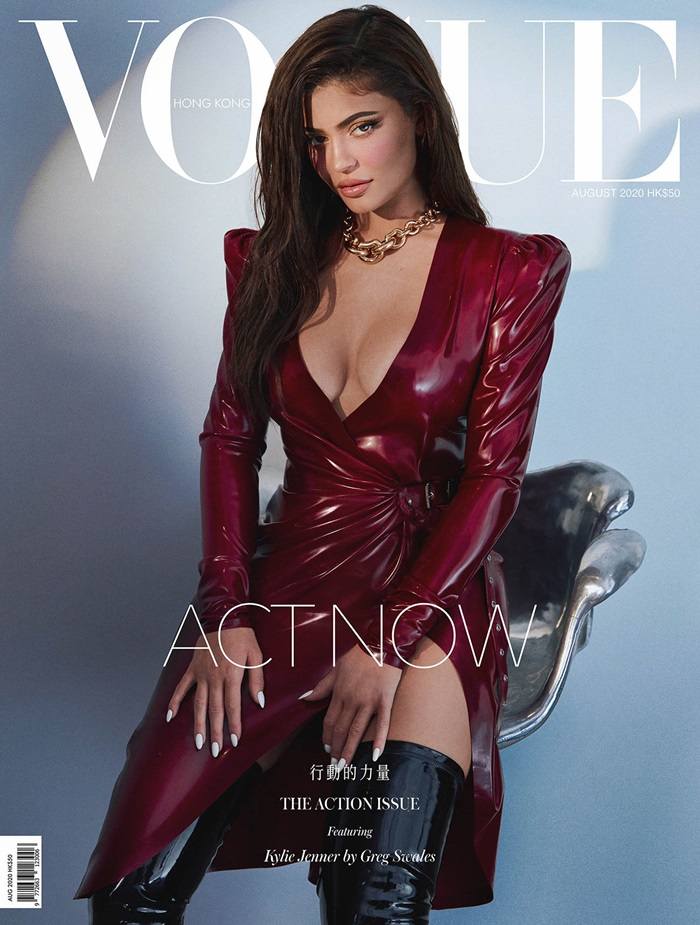 Kylie Jenner @ Vogue HK August 2020