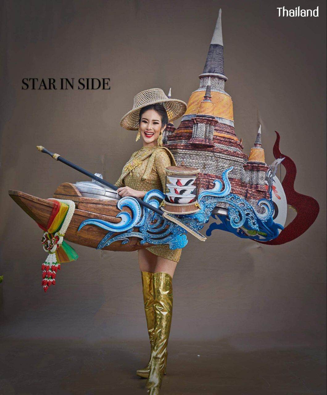 THAILAND 🇹🇭 | Thai Dress of Miss Grand Thailand 2020. "Phra Nakhon Si Ayutthaya"