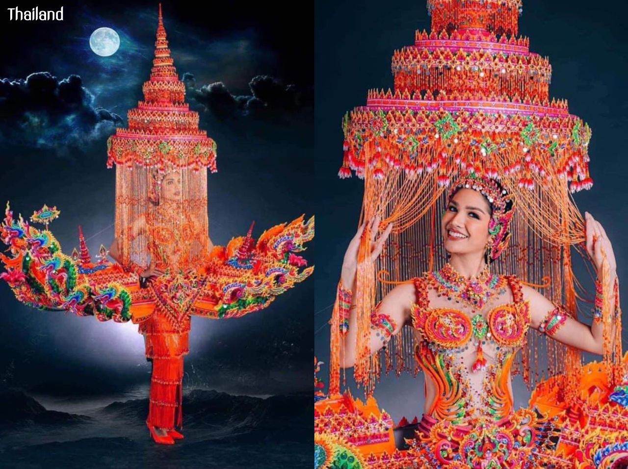 THAILAND 🇹🇭 | Thai Dress of Miss Grand Thailand 2020. "Songkhla"