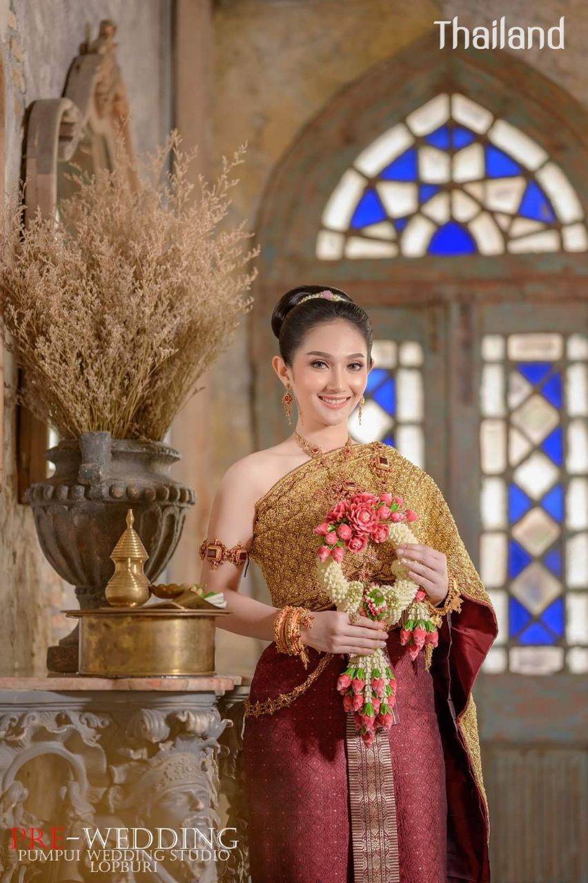 THAILAND 🇹🇭 | Thai wedding dress, ชุดไทยวิวาห์