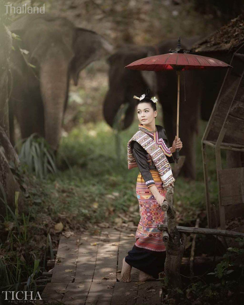 Thailand 🇹🇭 | Tai Lue ethnic -ไทลื้อ, Lanna traditional costume