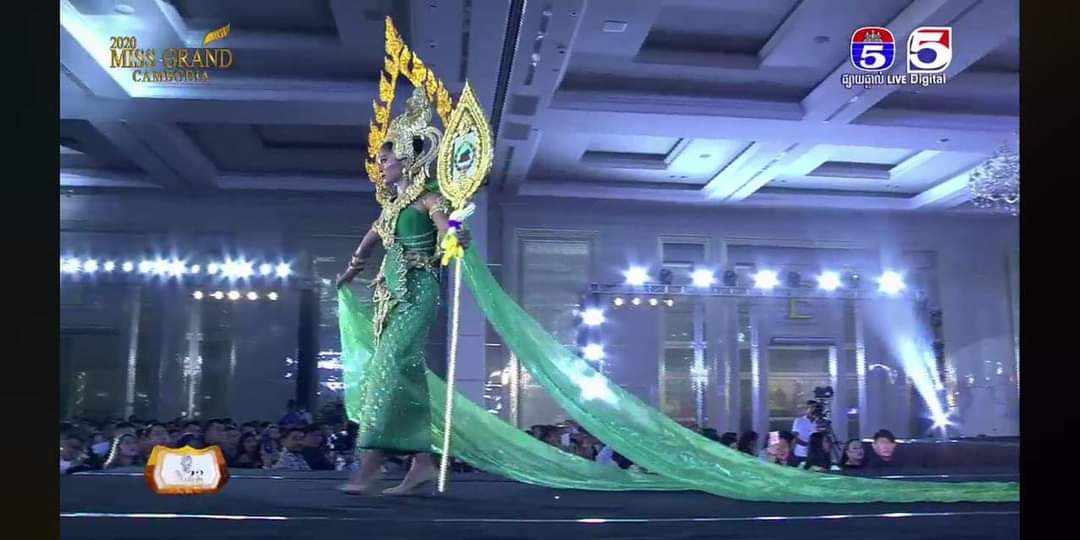 National costume, Miss grand Cambodia2020 🇰🇭