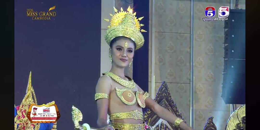 National costume, Miss grand Cambodia2020 🇰🇭