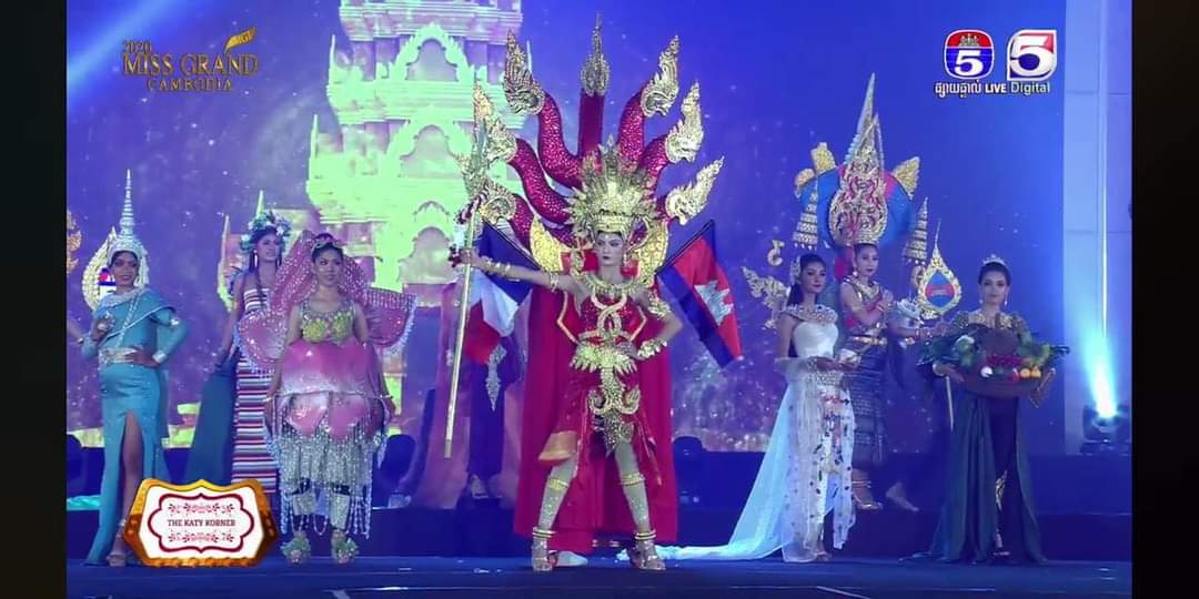 National costume, Miss grand Cambodia2020 🇰🇭