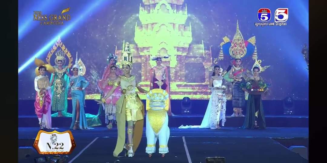 National costume, Miss grand Cambodia2020 🇰🇭