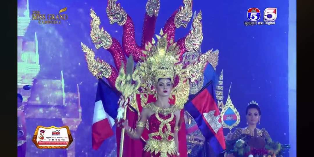 National costume, Miss grand Cambodia2020 🇰🇭